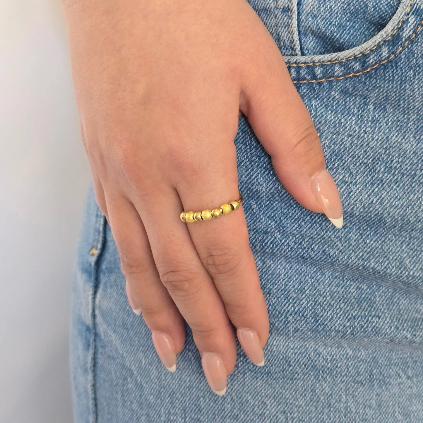 Ivy Bead Ring