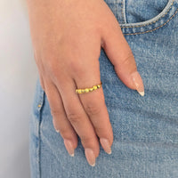 Ivy Bead Ring