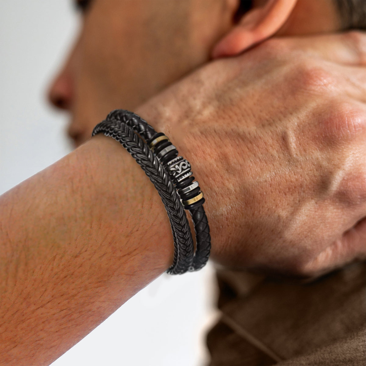 MILO leren armband voor je man