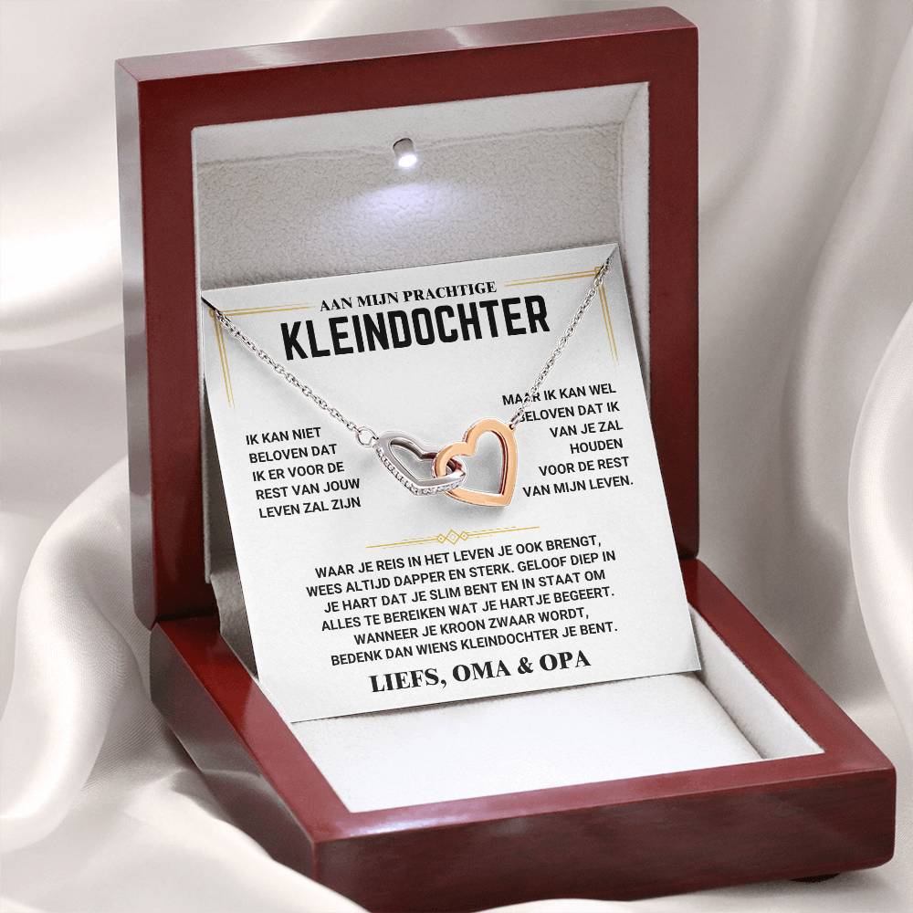 JUNA hartjesketting voor je kleindochter