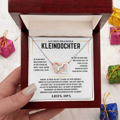 JUNA hartjesketting voor je kleindochter