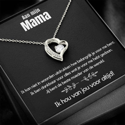 LIVA hartketting voor mama