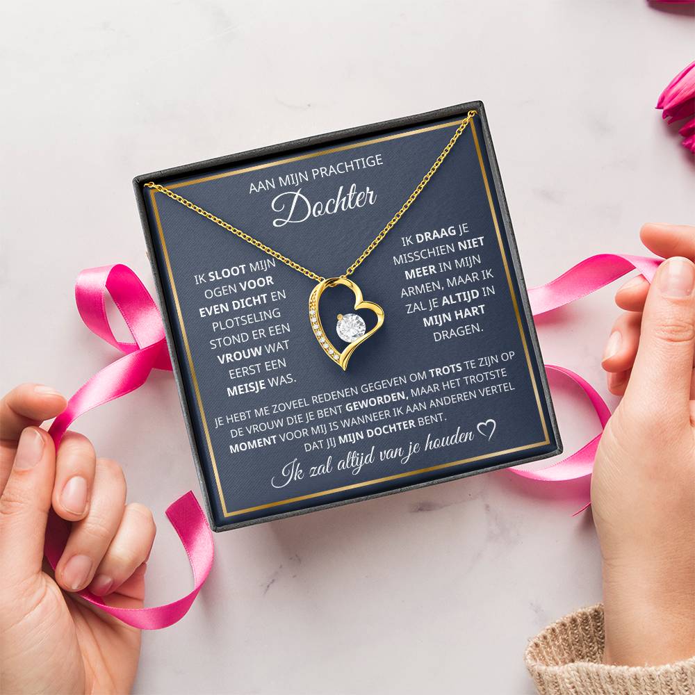 LIVA hartketting cadeauset voor je dochter