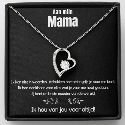 LIVA hartketting voor mama