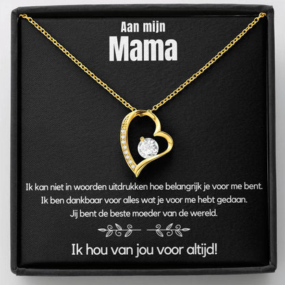 LIVA hartketting voor mama