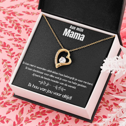 LIVA hartketting voor mama