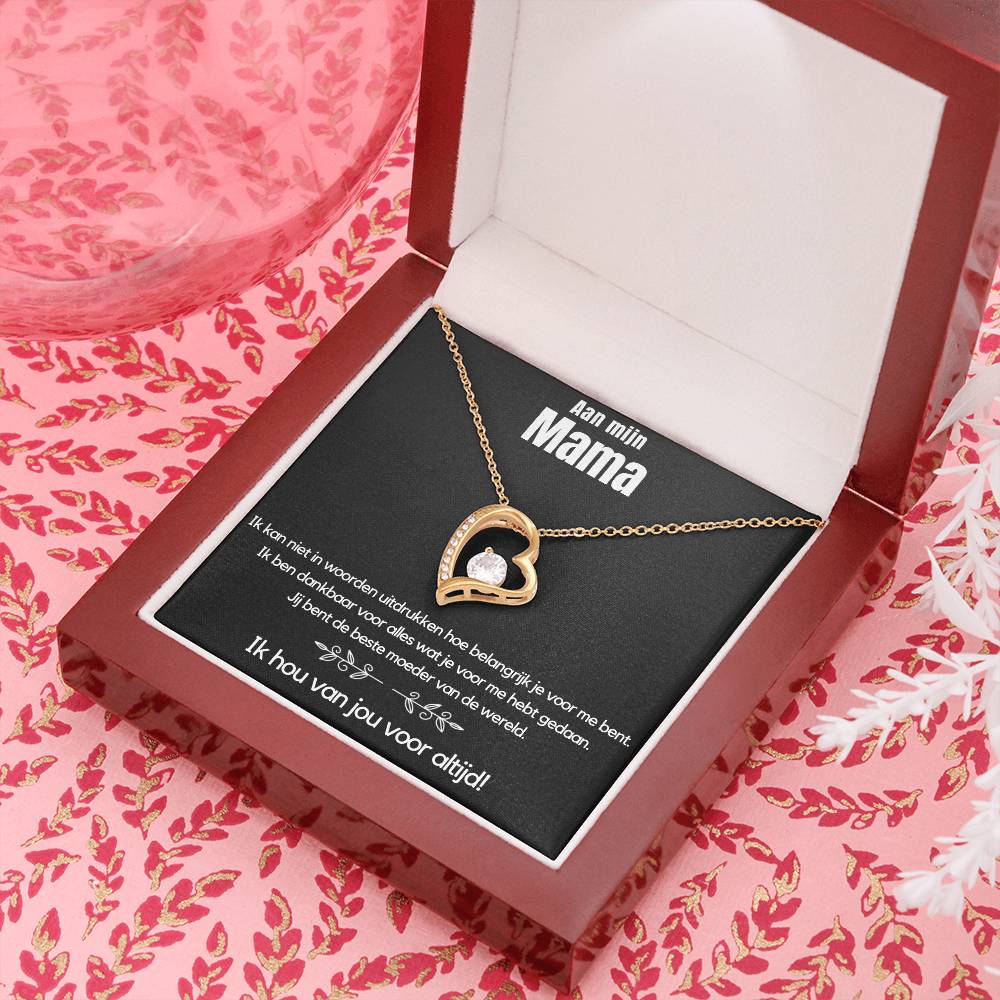 LIVA hartketting voor mama