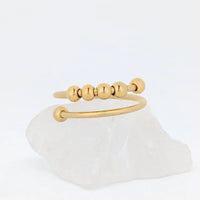 Wave Bead Ring